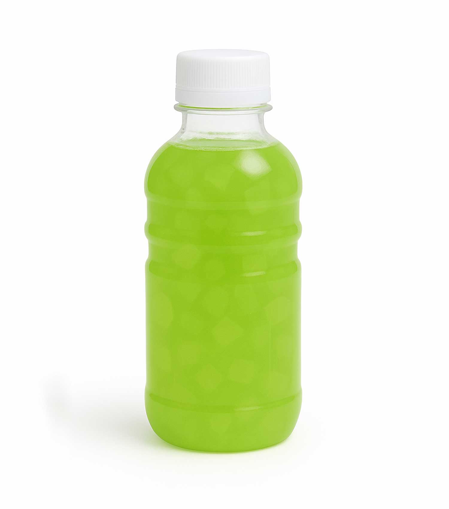 Cantaloupe Drink with Coconut Gelatin Pieces